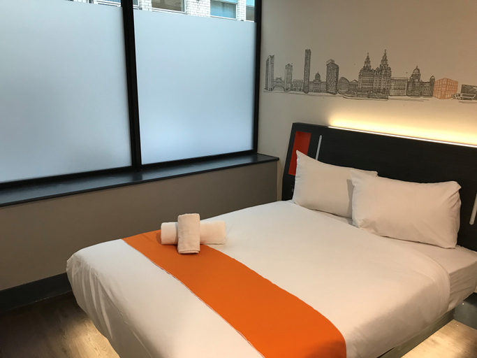 Bedroom 3, easyHotel Liverpool, Sefton