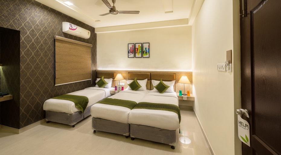 Bedroom 2, Treebo Nestlay Casa, Egmore, Chennai, Chennai