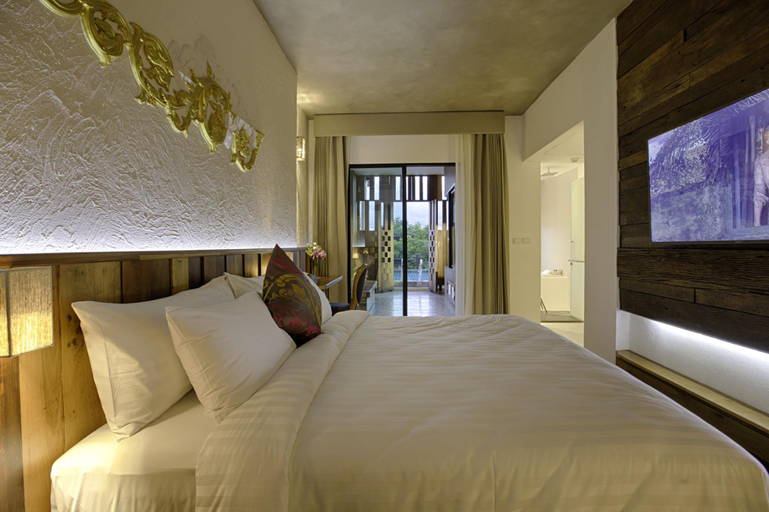 Bedroom 4, Natee The Riverfront Hotel Kanchanaburi, Muang Kanchanaburi