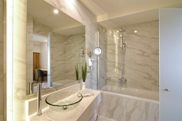 Bathroom 4, Athens Avenue Hotel, Attica