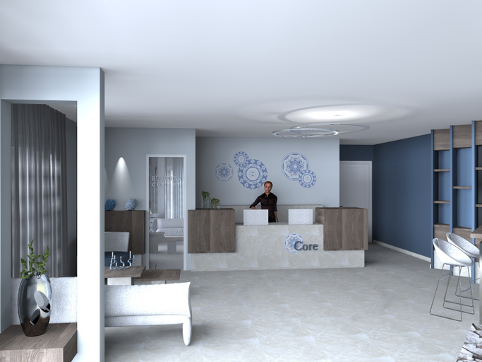 Public Area, Core Hotel Polychrono, Central Macedonia