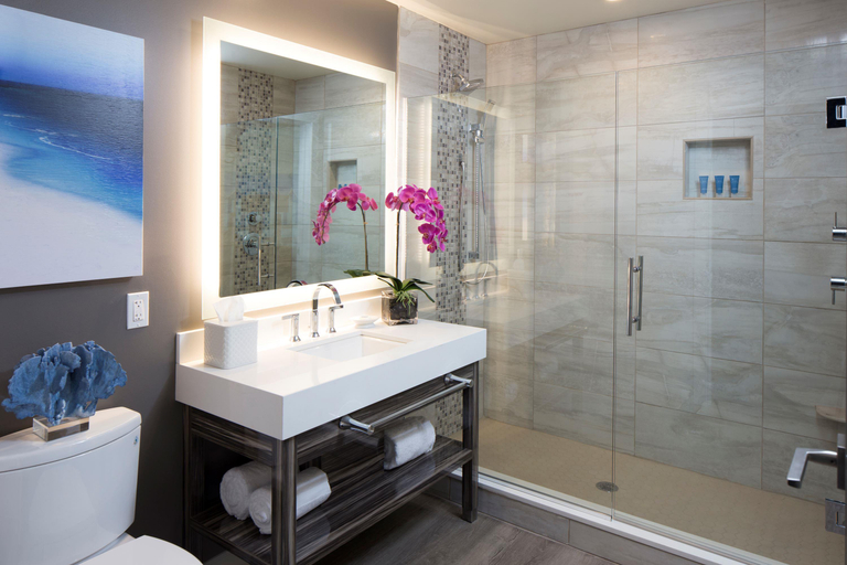 Bathroom 5, Treasure Island Beach Resort, Pinellas