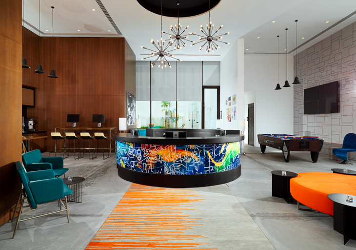 Public Area, Aloft Me'aisam, Dubai