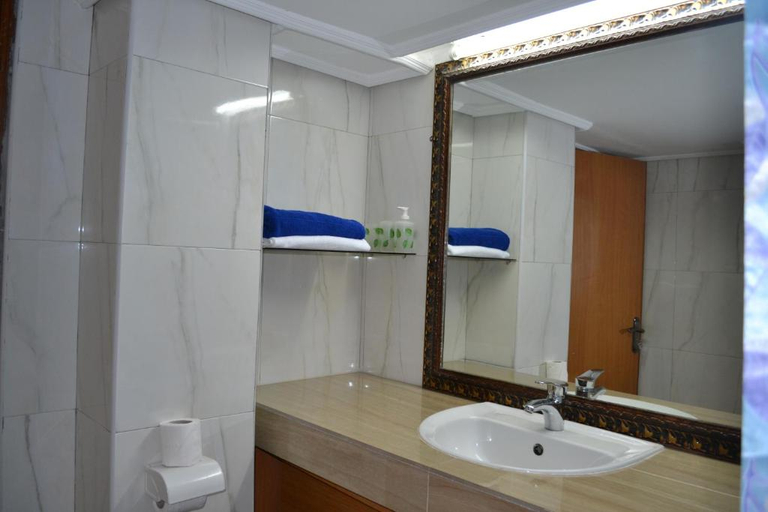 Bathroom, Paintsiwaa Wangara Apartments, Accra