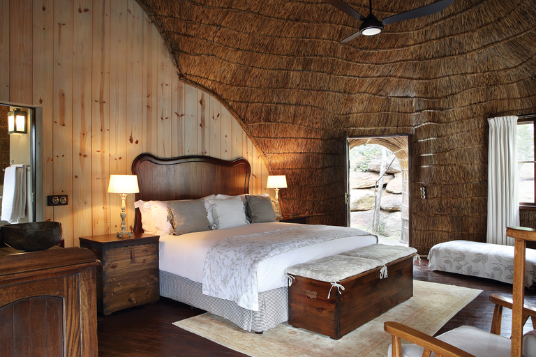 Bedroom, Shambala Zulu Camp & Private Safari Lodge, Waterberg
