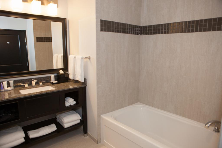 Bathroom 4, La Quinta Inn & Suites Wyndham Lubbock Southwest, Lubbock