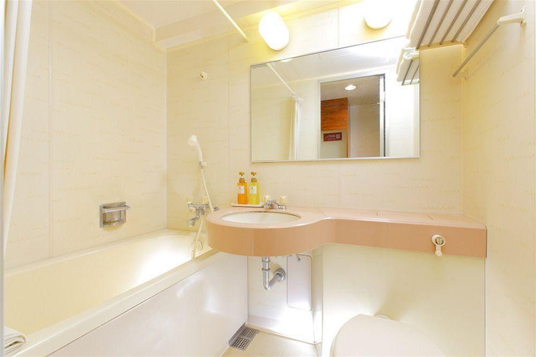 Bathroom, Flexstay Inn Iidabashi, Shinjuku