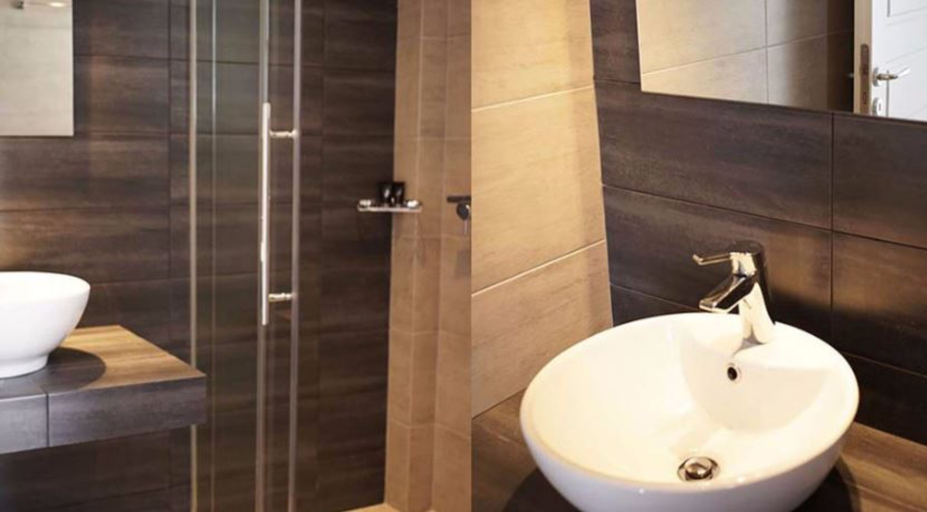 Bathroom 5, Paraporti Hotel, South Aegean