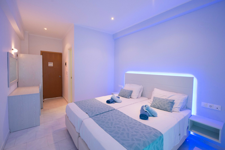 Bedroom 3, Silver Beach Hotel and Annexe Apartments, Ionian Islands