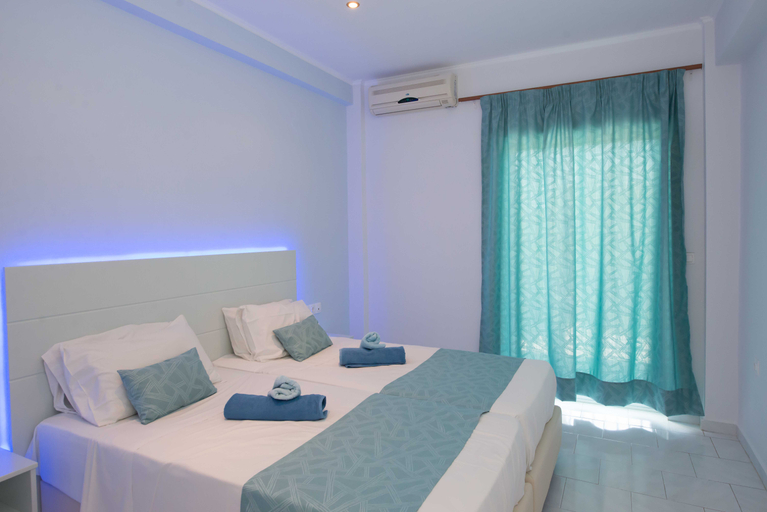 Bedroom 3, Silver Beach Hotel and Annexe Apartments, Ionian Islands
