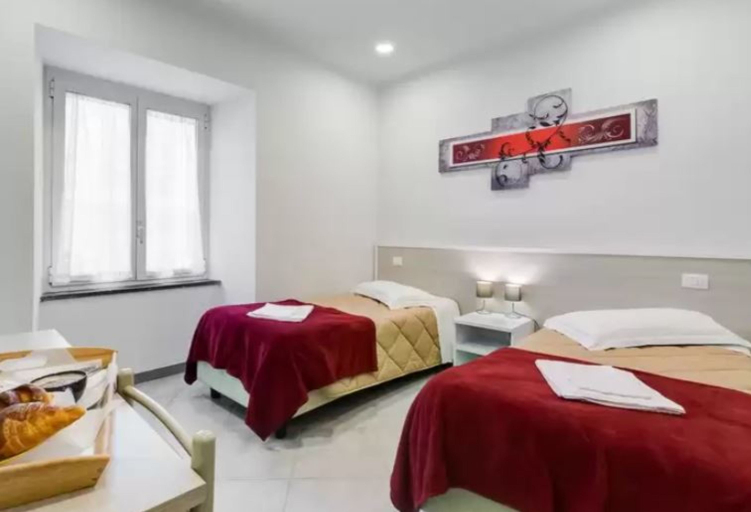 Bedroom 5, San Pietro Rooms, Rome