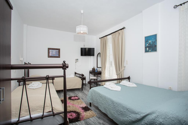 Bedroom 3, Drios Paros Luxury Hotel, South Aegean