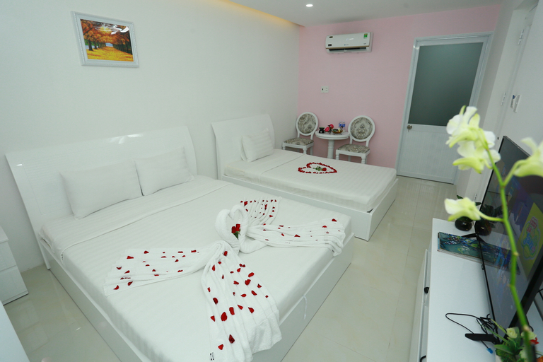 Bedroom 5, Valentine Boutique hotel - 25 Bui Vien street , District 1