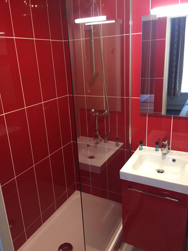 Bathroom, Metropolhotel, Pas-de-Calais