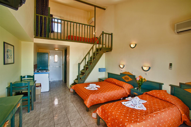 Bedroom 4, Ilios & Farming Hotel, South Aegean