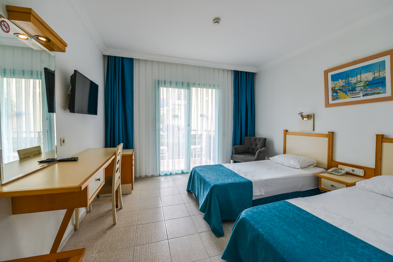 Bedroom 4, Rebin Beach Hotel, Fethiye