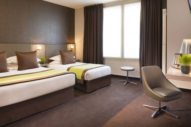 Bedroom 3, Hotel Acropole, Paris