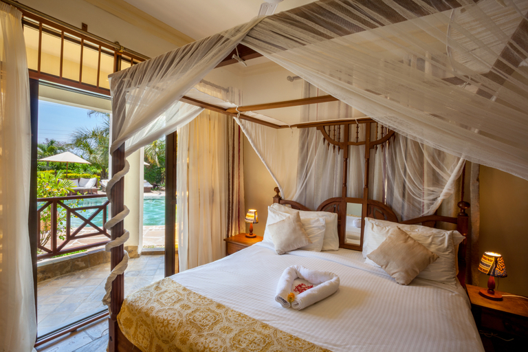 Bedroom 3, Amani Luxury Apartments, Msambweni