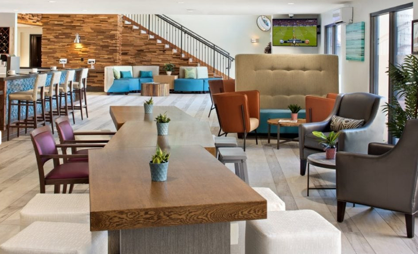 Public Area 2, The Cove Hotel, Long Beach, Los Angeles