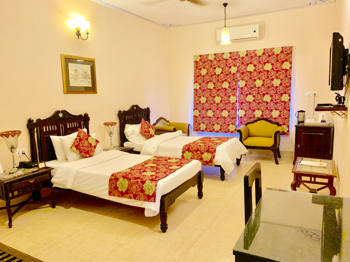 Bedroom 4, Suryaa Villa (A Classic Heritage Hotel), Jaipur