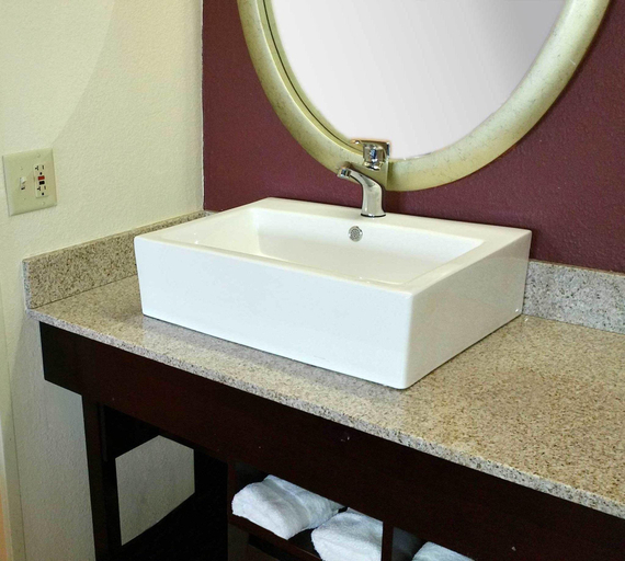 Bathroom 4, Red Roof PLUS+ Chicago - Hoffman Estates, Cook