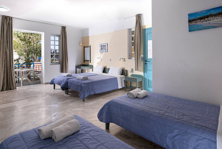 Bedroom 3, Adonis Studios, Crete