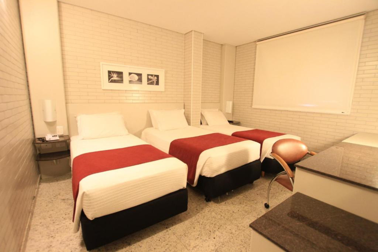 Bedroom 2, Hotel Confiance Batel, Curitiba