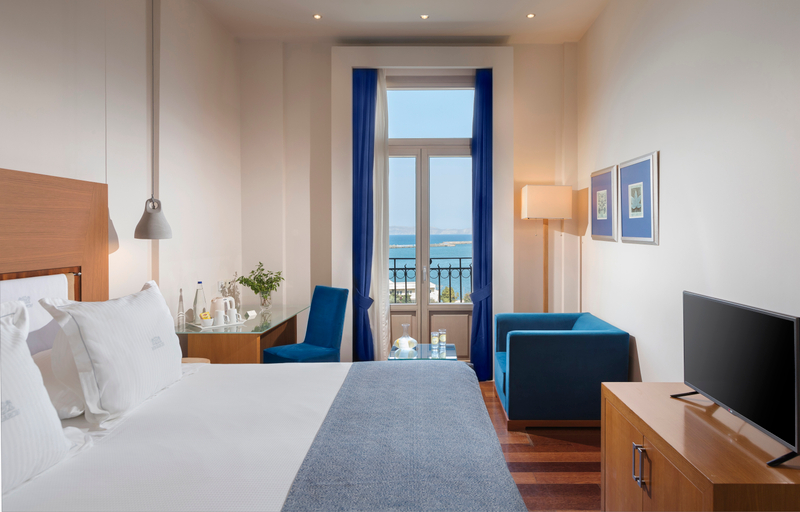 Bedroom 3, GDM Megaron Historical Monument Hotel, Crete