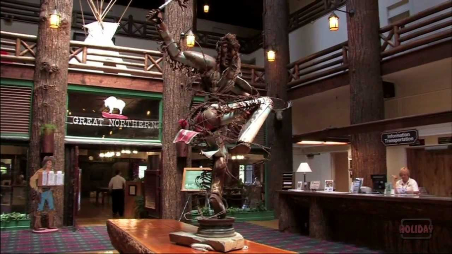 Public Area, Glacier Park Lodge, Glacier