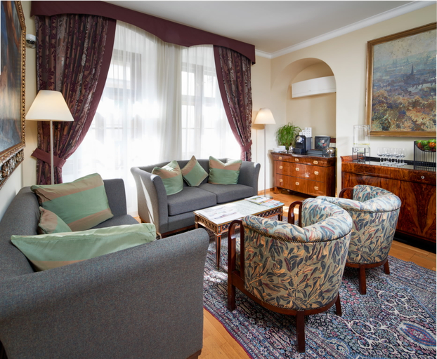 Public Area 3, Golden Well Hotel, Praha 6