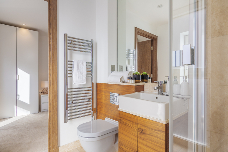 Bathroom 4, Shoreditch Square Apartments, London