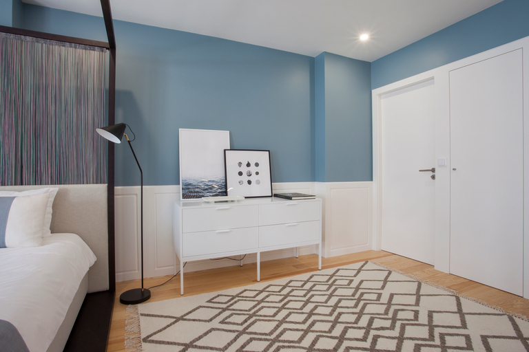 Bedroom, Downtown Luxury Studio with Balcony by Liiiving, Porto