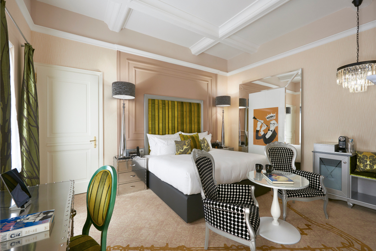 Bedroom, Aria Hotel Budapest by Library Hotel Collection, Budapesti