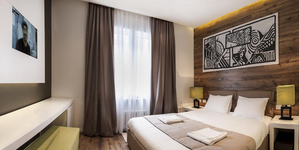 Bedroom 2, Eden Garden Suites, Belgrade