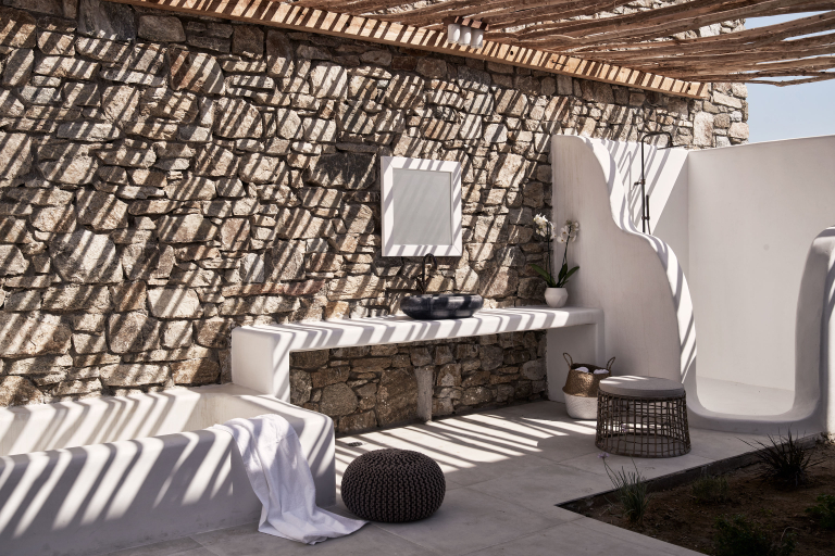 Bedroom 2, Katikies Villas Mykonos, South Aegean