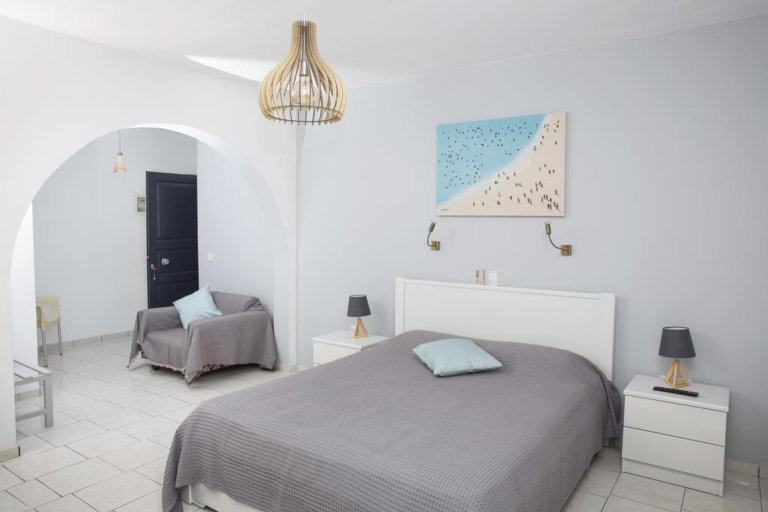 Bedroom 4, Pefkides Aegina Apartments, Attica