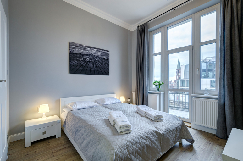 Bedroom, Dom & House - Apartments Station Sopot, Sopot