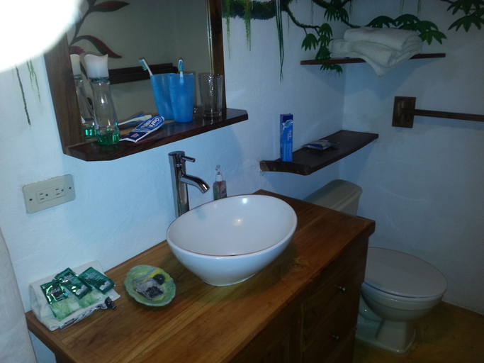 Bathroom 4, El Sabanero Eco Lodge, Santa Cruz