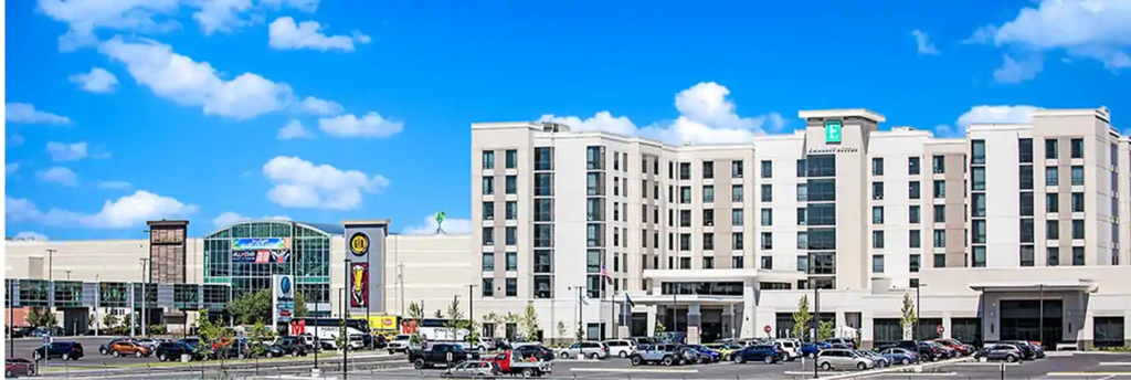 Exterior & Views 2, Embassy Suites by Hilton Syracuse Destiny USA, Onondaga