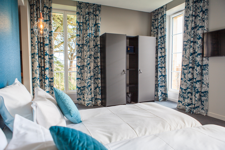 Bedroom 3, Château de Tauziès, The Originals Relais, Eure