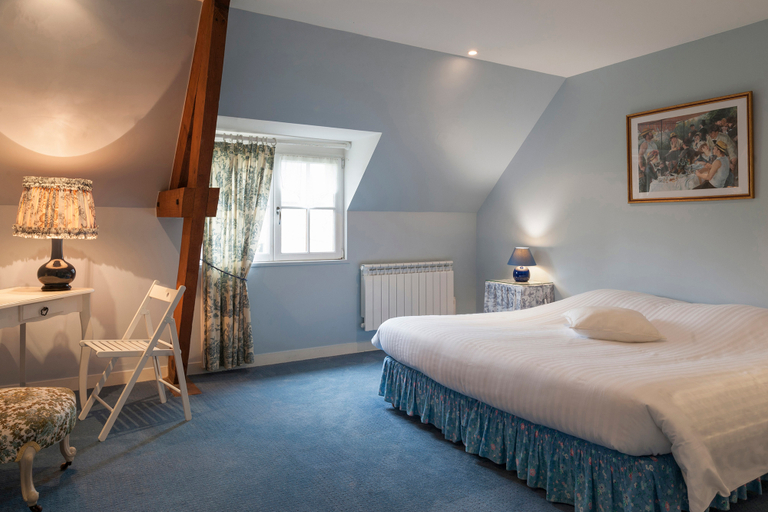 Bedroom 3, Le Château de la Roque, Manche