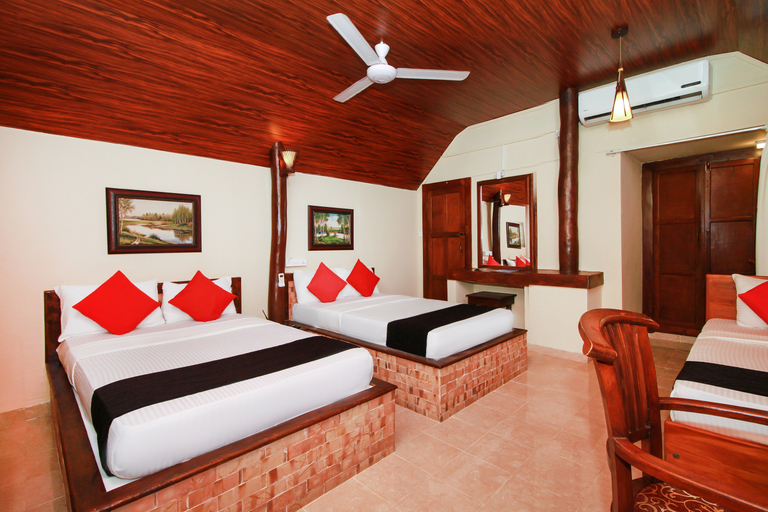 Bedroom 3, Jkab Beach Resort, Trincomalee Town and Gravets