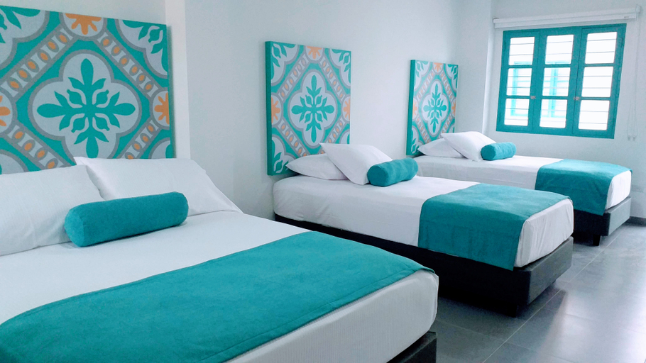 Bedroom 5, Akuamarina Hotel, Santa Marta (Dist. Esp.)