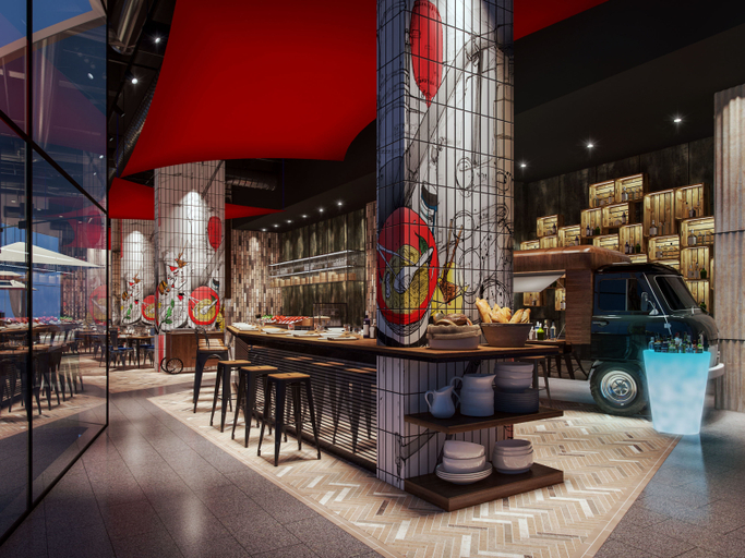 Food & Drinks 5, Oakwood Apartments Sanya, Sanya