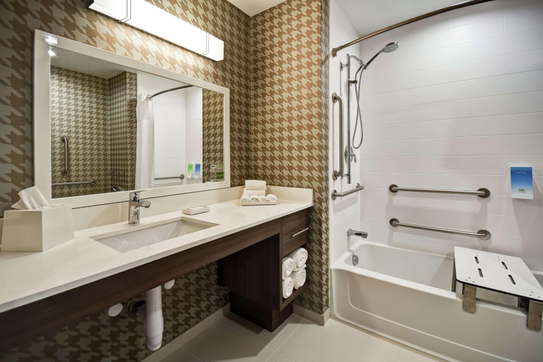 Bathroom 4, Home2 Suites by Hilton Columbus, OH, Franklin