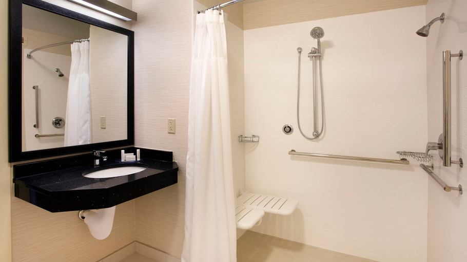 Bathroom 4, Fairfield Inn & Suites Merrillville, Lake