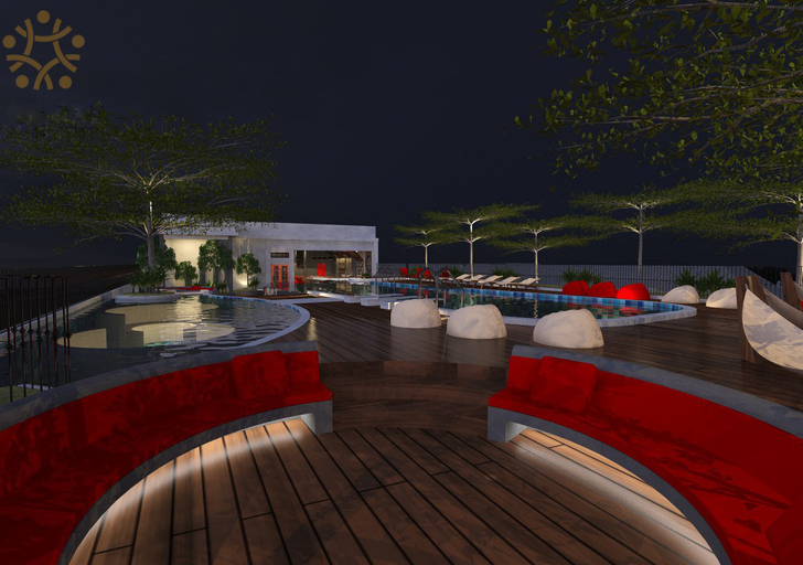 Public Area 2, The Twizt - Lifestyle Hostel & Hotel, Siem Reap