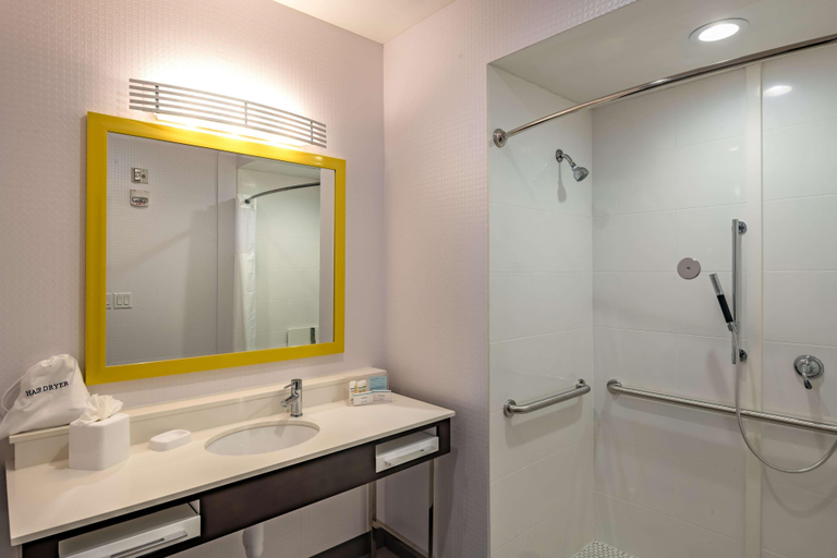 Bathroom 4, Hampton Inn & Suites Dallas/Plano Central, Collin