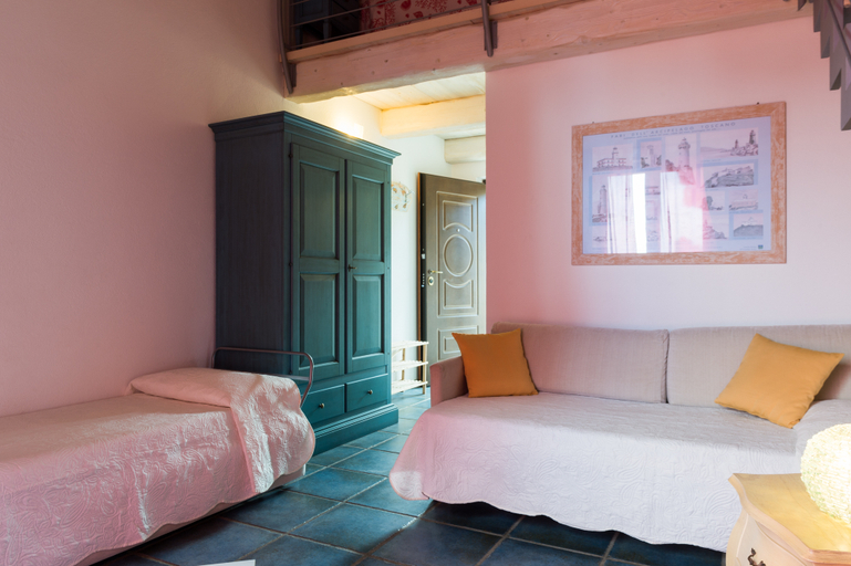 Bedroom 3, Hôtel Sant'Andrea, The Originals Relais, Livorno