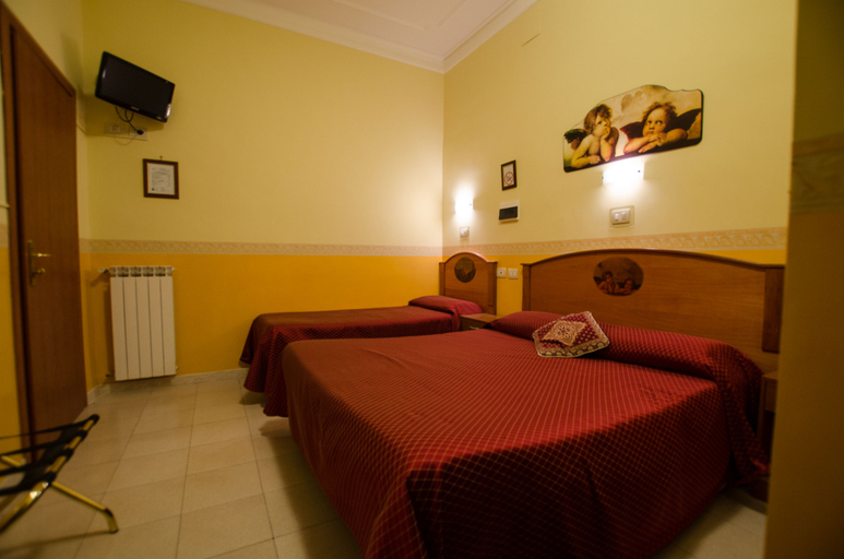 Bedroom 3, Hotel Termini, Rome